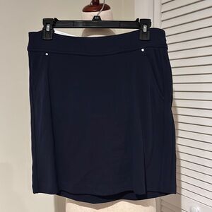 Greg Norman Navy Stretch Golf & Tennis Skort